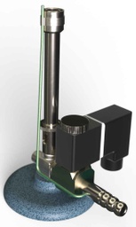 [00010971] [01492 E] Bunsen Burner - natural gas - with foot switch and magnetic valve